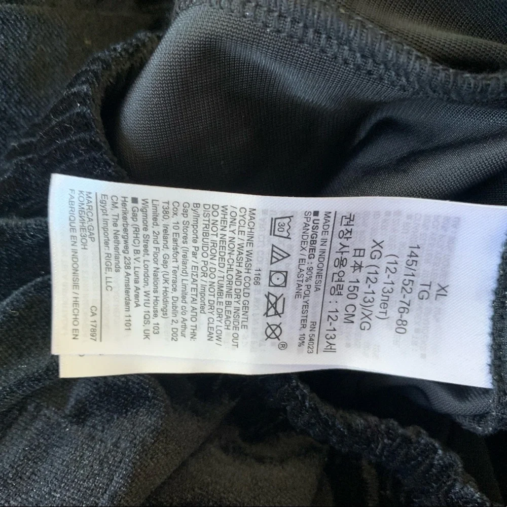 Gap Kids velvet jumpsuit